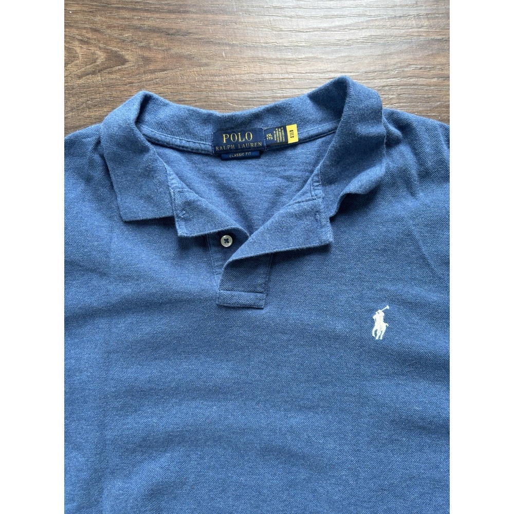 Polo Ralph Lauren Men's Blue Short Sleeve Classic Fit Polo Shirt XXL
